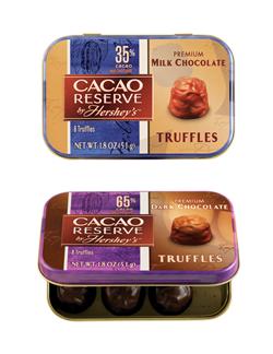 The Perfect Stocking Stuffer: Cacao Reserve by Hershey’s Premium Truffle Tins